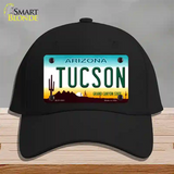 Tucson Arizona Novelty License Plate Hat Cotton / Black