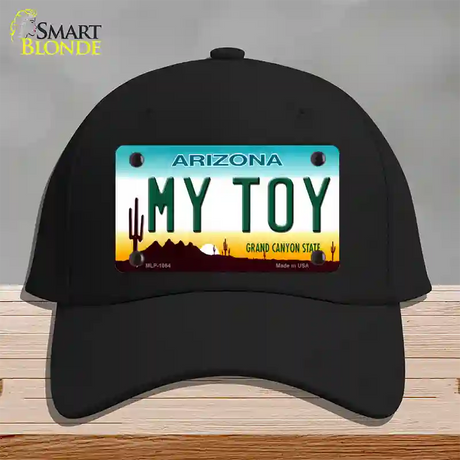 My Toy Arizona Novelty License Plate Hat Cotton / Black