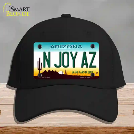 N Joy Arizona Novelty License Plate Hat Cotton / Black