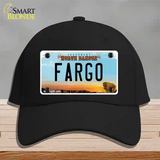 Fargo North Dakota Novelty License Plate Hat Cotton / Black