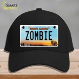 Zombie North Dakota Novelty License Plate Hat Cotton / Black