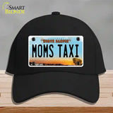 Moms Taxi North Dakota Novelty License Plate Hat Cotton / Black