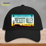 Prescott Valley Arizona Novelty License Plate Hat Cotton / Black