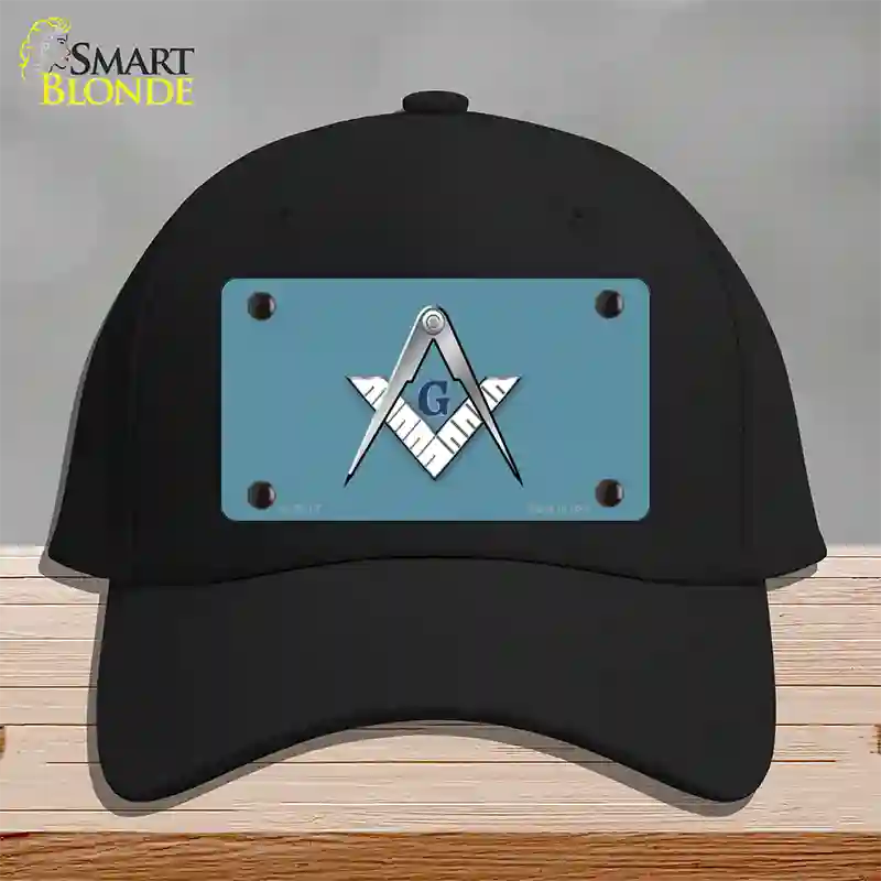 Masons Logo Novelty License Plate Hat Cotton / Black