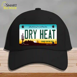 Dry Heat Arizona Novelty License Plate Hat Cotton / Black