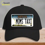 Moms Taxi Montana State Novelty License Plate Hat Cotton / Black