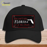 Florida Dude Novelty License Plate Hat Cotton / Black