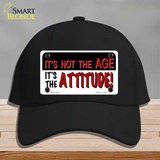 Not Age It Is Attitude Novelty License Plate Hat Cotton / Black