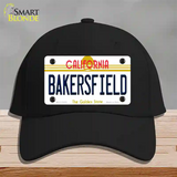 Bakersfield California Novelty License Plate Hat Cotton / Black