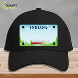 Indiana Recycle State Blank Novelty License Plate Hat Cotton / Black