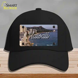 Hawaii Beach State Novelty License Plate Hat Cotton / Black