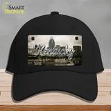 Kentucky City Skyline State Novelty License Plate Hat Cotton / Black