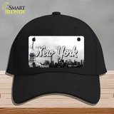 New York Statue of Liberty State Novelty License Plate Hat Cotton / Black