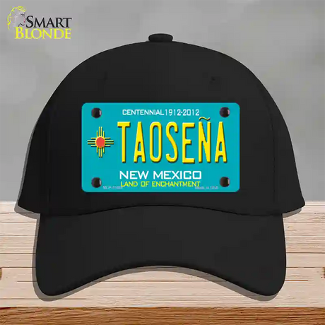 Taosena Teal New Mexico Novelty License Plate Hat Cotton / Black