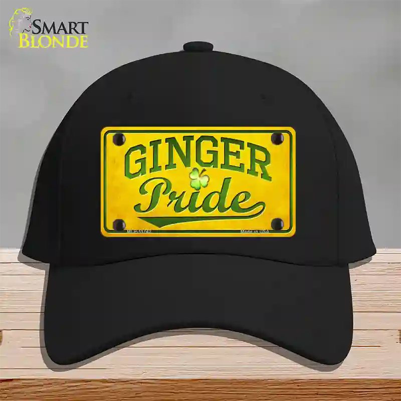 Ginger Pride Novelty License Plate Hat Cotton / Black