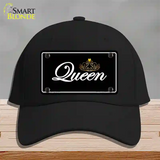 Queen Novelty License Plate Hat Cotton / Black