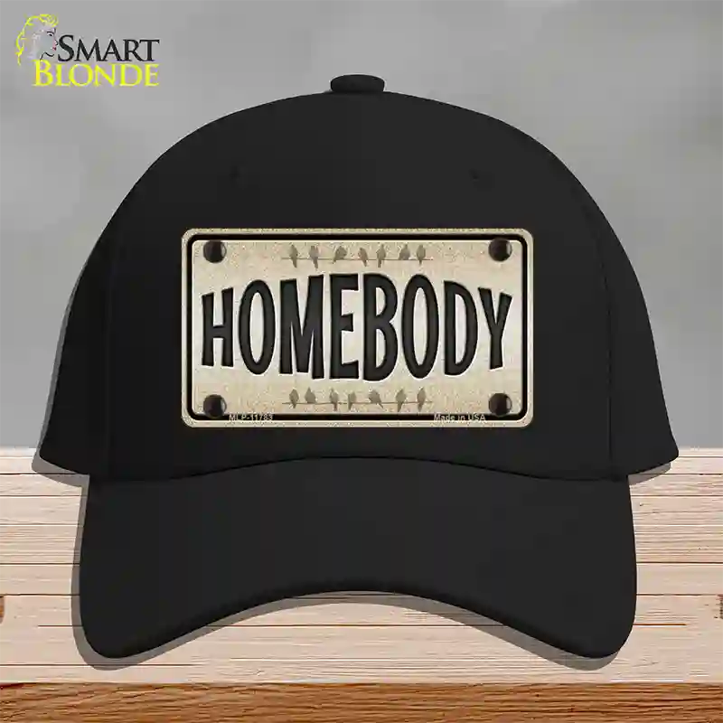 Homebody Novelty License Plate Hat Cotton / Black