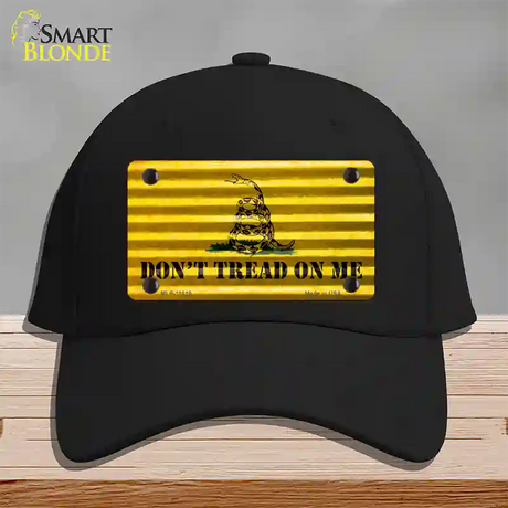 Dont Tread On Me Novelty License Plate Hat Cotton / Black