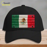 Mexico Flag Novelty License Plate Hat Cotton / Black