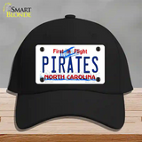 Pirates North Carolina Novelty License Plate Hat Cotton / Black