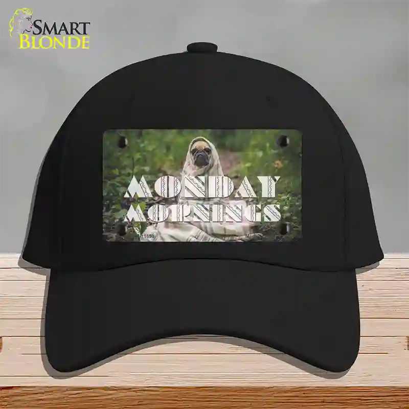 Monday Mornings Novelty License Plate Hat Cotton / Black