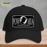 POW-MIA Novelty License Plate Hat Cotton / Black