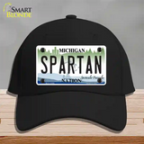 Michigan Spartan Novelty License Plate Hat Cotton / Black