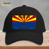 Whiskey Row Prescott Arizona Novelty License Plate Hat Cotton / Black