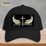 Truly Blessed Novelty License Plate Hat Cotton / Black