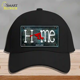 Maryland Home State Outline Novelty License Plate Hat Cotton / Black