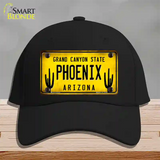 Arizona Phoenix Novelty License Plate Hat Cotton / Black