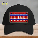 Trump Nation Novelty License Plate Hat Cotton / Black