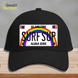 Surfsup Hawaii Novelty License Plate Hat Cotton / Black