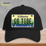 Go Tide Novelty License Plate Hat Cotton / Black