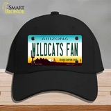 Wildcats Fan Novelty License Plate Hat Cotton / Black