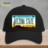 Arizona State Novelty License Plate Hat Cotton / Black