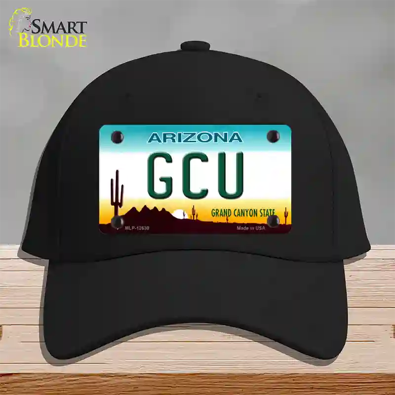 Grand Canyon Univ Novelty License Plate Hat Cotton / Black