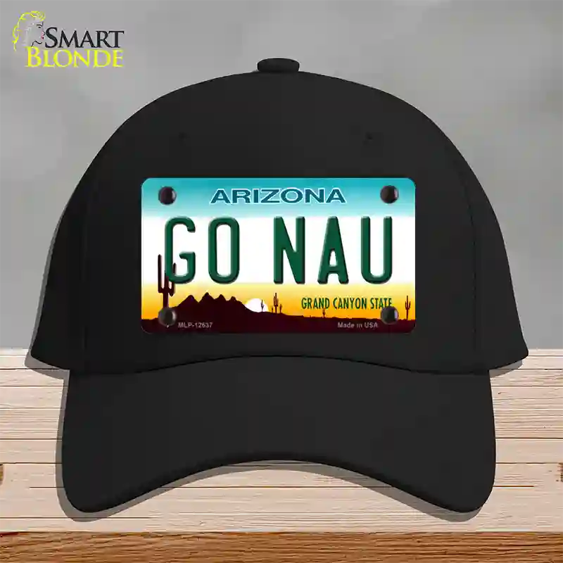 Go Northern Arizona Univ Novelty License Plate Hat Cotton / Black