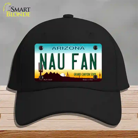 Northern Arizona Univ Fan Novelty License Plate Hat Cotton / Black