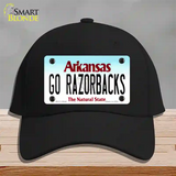 Go Razorbacks Novelty License Plate Hat Cotton / Black