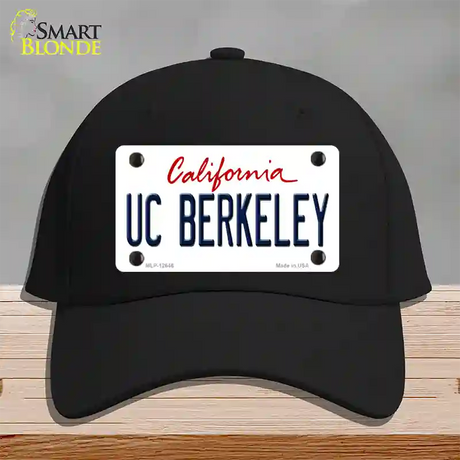 UC Berkeley Novelty License Plate Hat Cotton / Black