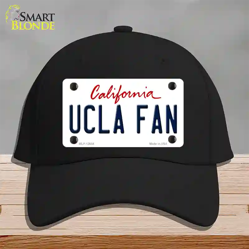 UCLA Fan Novelty License Plate Hat Cotton / Black