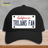 Trojans Fan Novelty License Plate Hat Cotton / Black