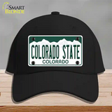 Colorado State Univ Novelty License Plate Hat Cotton / Black