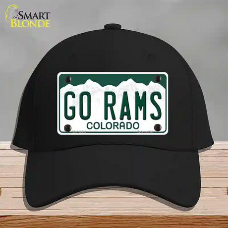 Go Rams Novelty License Plate Hat Cotton / Black