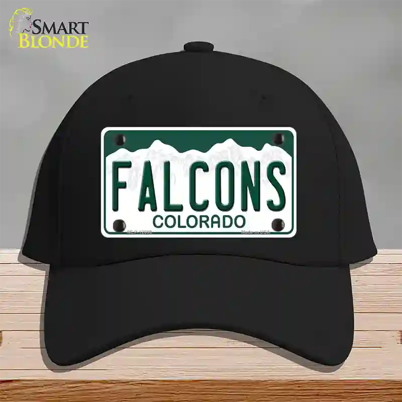 Falcons Novelty License Plate Hat Cotton / Black