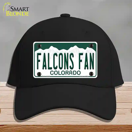 Falcons Fan Novelty License Plate Hat Cotton / Black