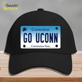 Go UConn Novelty License Plate Hat Cotton / Black