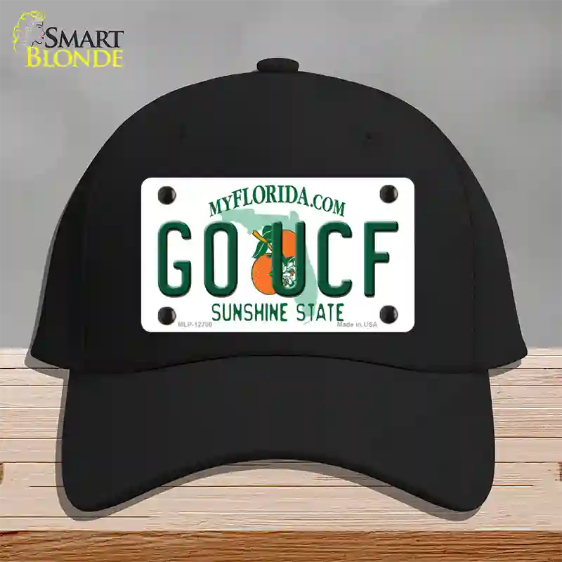 Go UCF Novelty License Plate Hat Cotton / Black