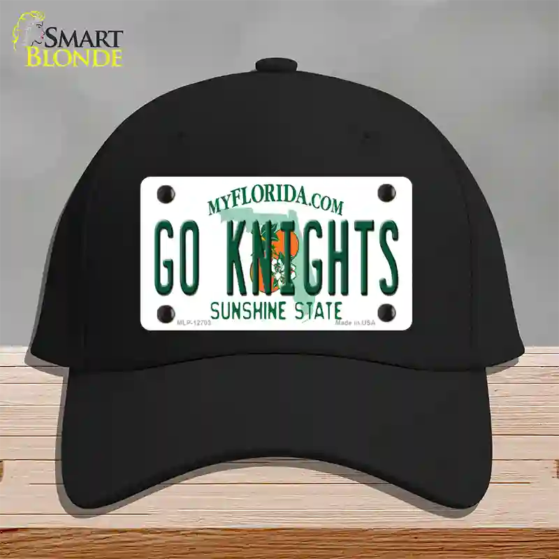 Go Knights Novelty License Plate Hat Cotton / Black